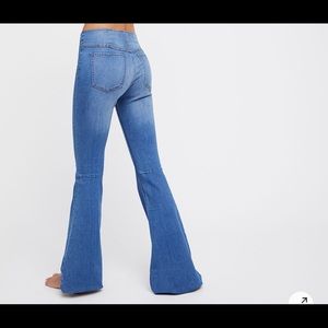 Free People Penny pull on flare jeans